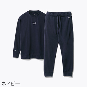[BAKUNE] RENEWAL スウェットシャツ・スウェットパンツ セット