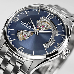 [HAMILTON] ジャズマスターOPEN　HEART　AUTO（H32705141）