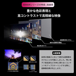 【無料長期保証1+5年付き】<ＲＥＧＺＡ>  REGZA 55X8900R 55V型有機ELテレビ X8900Rシリーズ 