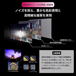 【無料長期保証1+3年付き】<ＲＥＧＺＡ>  REGZA 48X8900R 48V型有機ELテレビ X8900Rシリーズ