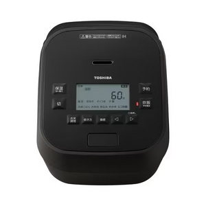 東芝 RC-10HGX(K) 真空圧力IH炊飯器 炎 匠炊き 5.5合炊き グランブラック