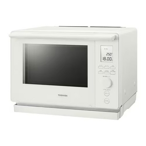 東芝 ER-D100B(W) 角皿式スチームオーブンレンジ 石窯ドーム 30L ミルキーホワイト(宅配商品)