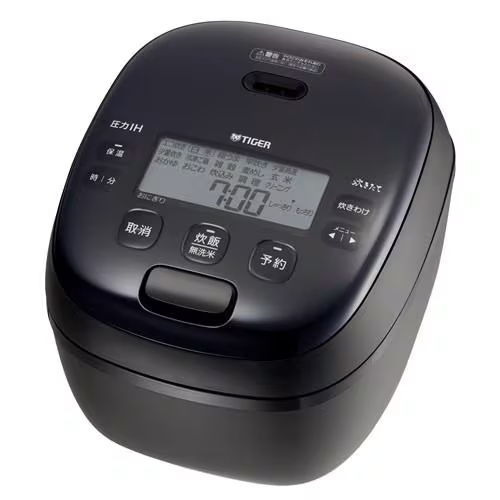 タイガー JRI-H100K 圧力IHジャー炊飯器 炊きたて 5.5合炊き ブラック