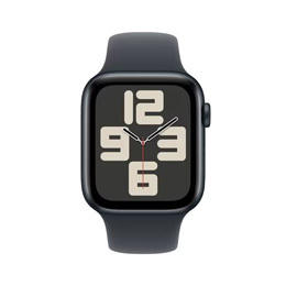[Apple] アップル Apple Watch SE 第2世代 GPSモデル 44mm MXEJ3J/A [ミッドナイトスポーツバンド S/M]☆