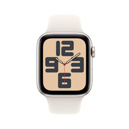 [Apple] アップル Apple Watch SE 第2世代 GPSモデル 44mm MXEU3J/A [スターライトスポーツバンド S/M]☆
