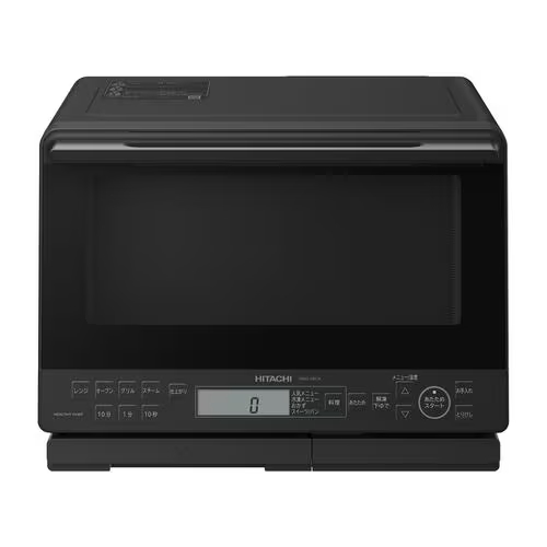 日立 MRO-S8CA オーブンレンジ ヘルシーシェフ 31L ブラック(宅配商品)★在庫一掃品★