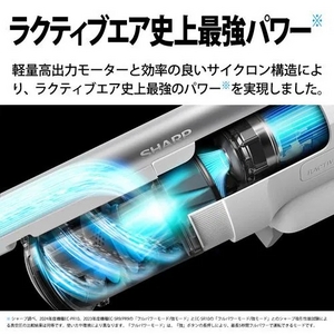 シャープ EC-SR10 スティッククリーナー 充電式 ホワイト★在庫一掃品★
