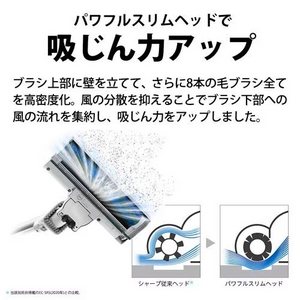 シャープ EC-SR10 スティッククリーナー 充電式 ホワイト★在庫一掃品★
