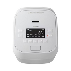 東芝 RC-10MGX(W) 真空圧力IH炊飯器 炎 匠炊き 5.5合炊き グランホワイト