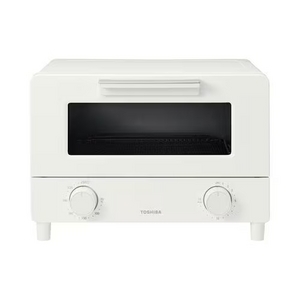 東芝 HTR-W5(W) オーブントースター 黒鉛素材ハイスペックヒーター搭載 ミルキーホワイト