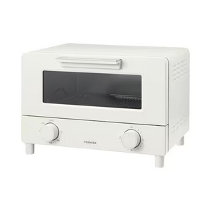 東芝 HTR-W5(W) オーブントースター 黒鉛素材ハイスペックヒーター搭載 ミルキーホワイト