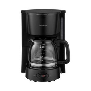 東芝 HCD-5B(K) コーヒーメーカー マルチシャワードリップ採用 ペーパーレスフィルター搭載 ブラック