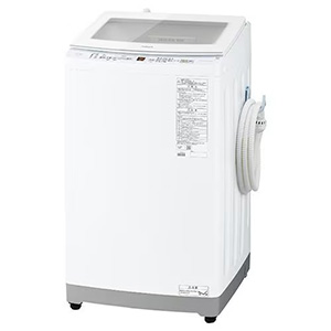 AQUA 全自動洗濯機 洗濯：10.0kg 3Dパワフル洗浄 高濃度クリーン浸透RX ほぐし仕上げ AQW-V10A（W) ホワイト系