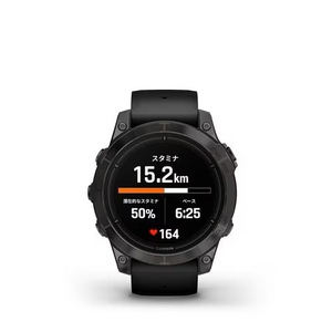 GARMIN 010-02803-52 epix Pro (Gen 2) 47mm Sapphire Ti Carbon Gray DLC ／ Black 47mm 0100280352