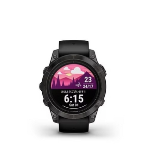 GARMIN 010-02803-52 epix Pro (Gen 2) 47mm Sapphire Ti Carbon Gray DLC ／ Black 47mm 0100280352