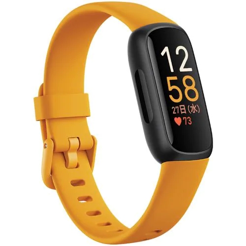 Fitbit FB424BKYW-FRCJK トラッカー Fitbit Inspire 3 モーニンググロウ／ブラック