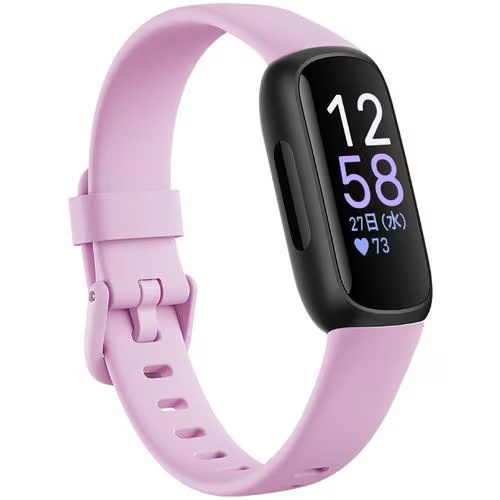 Fitbit FB424BKLV-FRCJK トラッカー Fitbit Inspire 3 ライラックブリス／ブラック