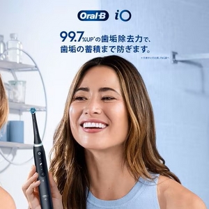 ブラウン iOG52J62KBK オーラルB 電動歯ブラシ iO5 マットブラック 歯ブラシハンドル 1本 ブラシヘッド 1本 歯磨き Oral-B 