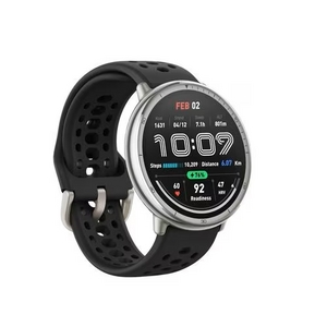 Amazfit sp170073-C226 Amazfit Active 2 Round ブラックスポーツシリコン  ブラック