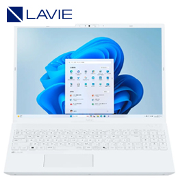 [NEC] ノートパソコン LAVIE PC-SE122ACA1-4 (Core i3 16GB SSD256GB 16.0型WUXGA DVDマルチ Wi-Fi6E WEBカメラ Win11Home Office2024H&B)☆