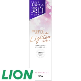 2 [ライオン] Lighteeハミガキローズ100g・2本