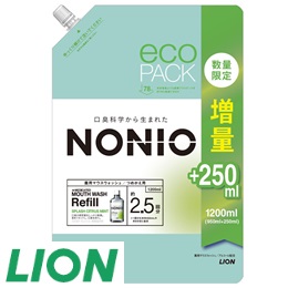 9 [ライオン] NONIOマウスウォッシュスプラッシュ」」シトラス替え増量・2コ