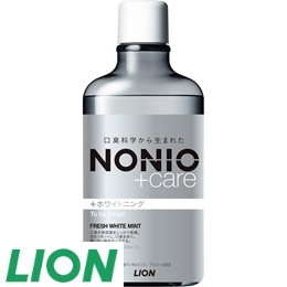 11 [ライオン] NONIOホワイトニングリンス600ml・2本