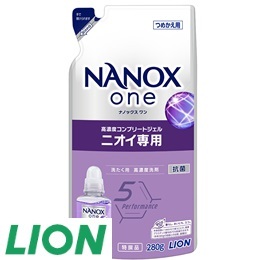 31 [ライオン] NANOX　one　ニオイ専用替え280g・5コ
