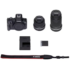 キヤノン デジタル一眼カメラ EOS R50 ダブルズームキット ブラック