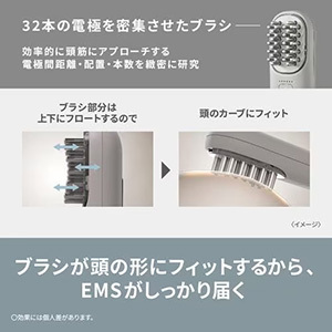パナソニック EH-SP60 バイタリフト ブラシ リフトケア美顔器 ビューティケア グレージュ 