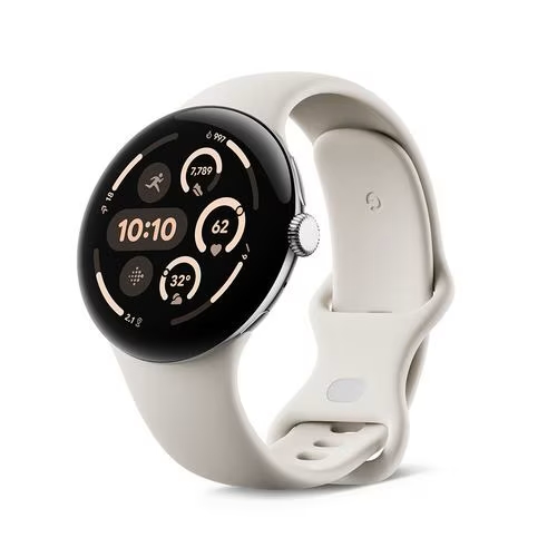 Google GA05736-US スマートウォッチ Google Pixel Watch3 45mm Silver/Porcelain