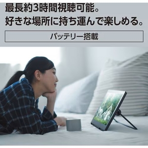 パナソニック UN-15L12H ポータブル地上・BS・110度CSデジタルテレビ ブラック UN15L12H
