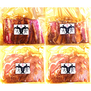 ★東京・新宿 「焼肉大貫」 味付き焼肉セット（めちゃうまセット）