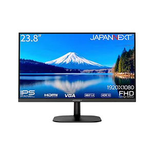 JAPANNEXT JN-IPS2382FHDR 23.8型フルHD液晶モニター IPSパネル搭載 HDR対応