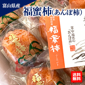 【12月上旬以降のお届け予定】[一富士][富山県産]福蜜柿(あんぽ柿) 12〜15個