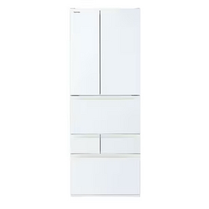 東芝 冷蔵庫 601L 6ドア 観音開き 幅 68.5cm 摘みたて野菜室 速鮮チルド ベジータ GR-Y600FK(EW) ホワイト系