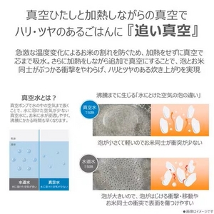 東芝 RC-10RXA(W) 真空IH炊飯器 炎 匠炊き 5.5合炊き ミルキーホワイト