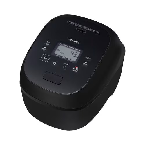 東芝 RC-10RXA(K) 真空IH炊飯器 炎 匠炊き 5.5合炊き グランブラック