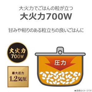 東芝 RC-6PXX(H) IH炊飯器 炎 匠炊き 3.5合炊き アッシュグレージュ