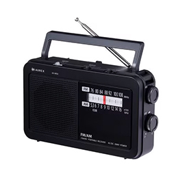 東芝 AX-HR50(K) LEDライト付きホームラジオ 声くっきり機能搭載 高音質スピーカー ブラック