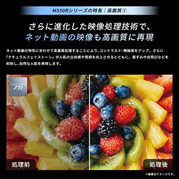 【無料長期保証1+3年付き】 REGZA 75M550R 75V型 4K液晶テレビ BS・CS 4Kチューナー内蔵 YouTube対応