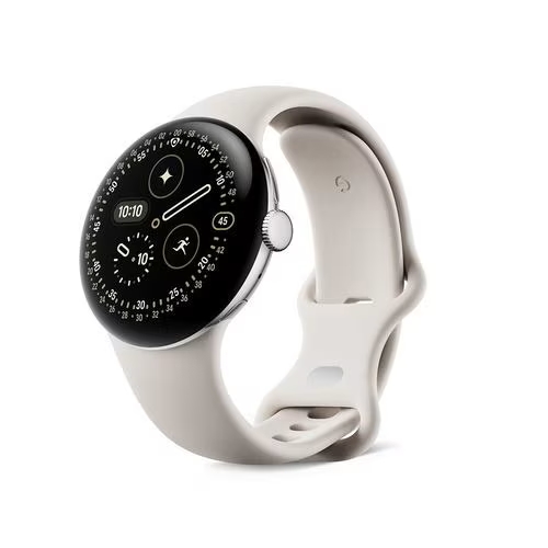Google GA10830-US スマートウォッチ Google Pixel Watch 4 41mm Polished Silver／Porcelain