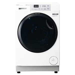 【無料長期保証1+3年付き】AQUA ドラム式洗濯機 左開き 洗濯12.0kg 乾燥6.0kg 幅幅59.5cm お湯洗い まっ直ぐドラム AQW-SD12A-L(W) ホワイト系 ヒートポンプ