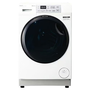 【無料長期保証1+3年付き】AQUA ドラム式洗濯機 左開き 洗濯8.0kg 乾燥4.0kg 幅幅59.5cm お湯洗い まっ直ぐドラム AQW-SD8A-L(W) ホワイト系 ヒートポンプ