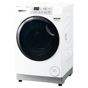 【無料長期保証1+3年付き】AQUA ドラム式洗濯機 左開き 洗濯12.0kg 乾燥6.0kg 幅幅59.5cm お湯洗い まっ直ぐドラム AQW-SD12A-L(W) ホワイト系 ヒートポンプ
