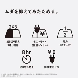 パナソニック DC-2V5-MT ホットカーペット フローリングタイプ 2畳相当 木目 ブラウン色
