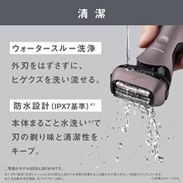 パナソニック ES-L321D-A ラムダッシュ 3枚刃 メンズシェーバー ダークネイビー