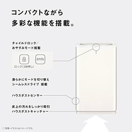 パナソニック F-PX60C-W 空気清浄機 ナノイーX 9.6兆 空気清浄27畳 ホワイト