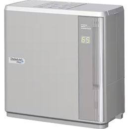 ダイニチ HD-N325 気化ハイブリッド式加湿器 木造5畳 プレハブ洋室8畳 加湿量300ml／h マットグレー
