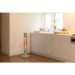 アラジン CAH-1G9D-G 電気ストーブ グラファイトeヒーター グリーン 自動首振り 900W